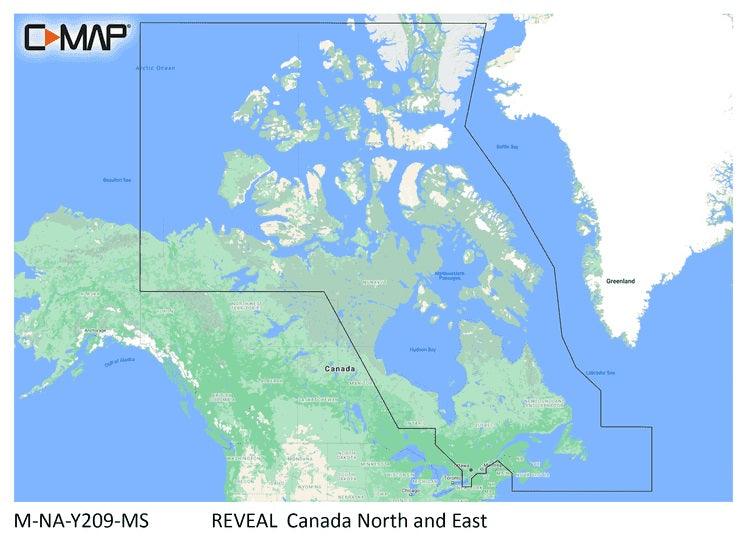 C-MAP Reveal Coastal Canada North and East - Boat Gear USA
