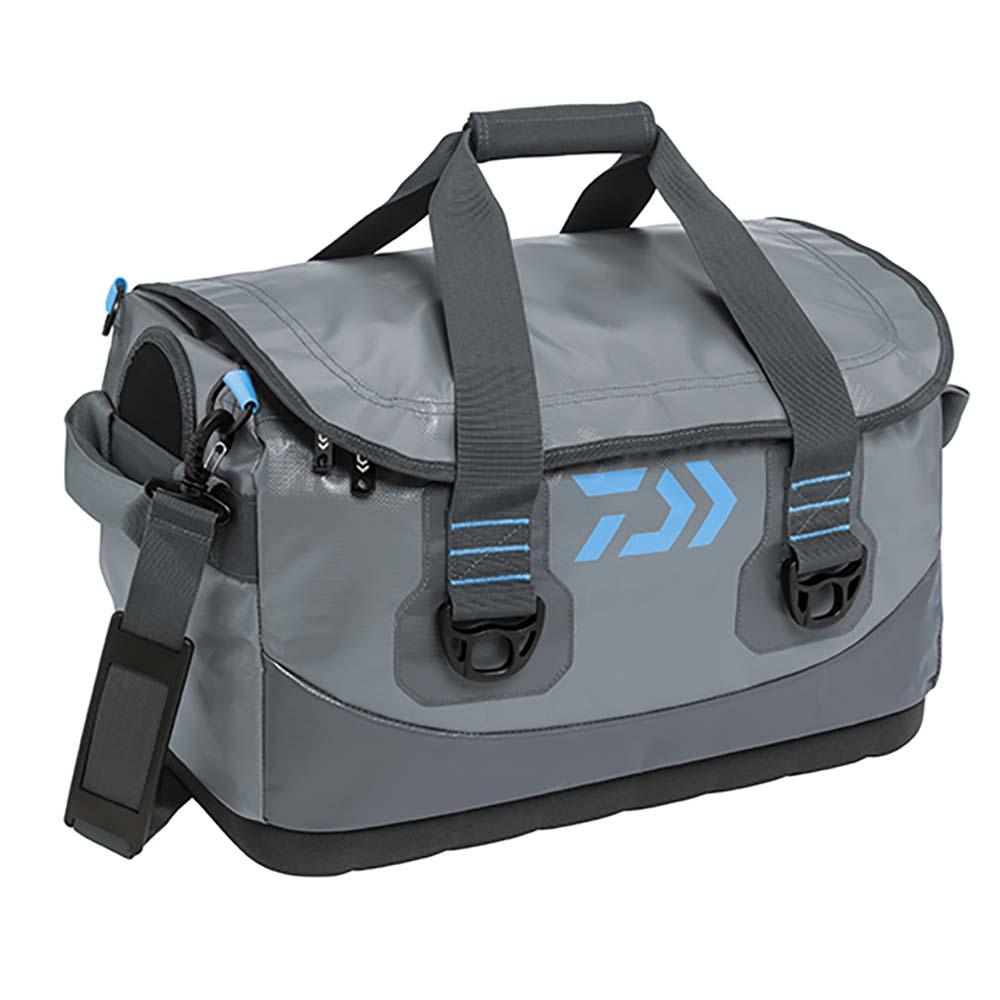 Daiwa D-Vec Boat Bag - Large - 18" x 12" x 12" - Grey/Blue - Boat Gear USA