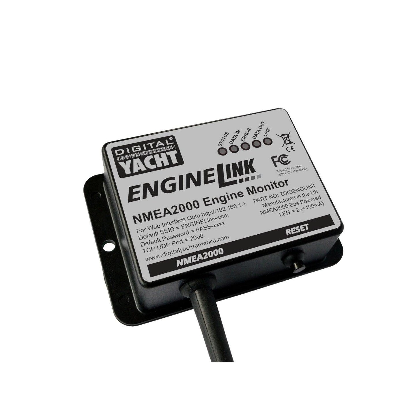 Digital Yacht Enginelink Nmea 2000 - Wifi Gateway - Boat Gear USA