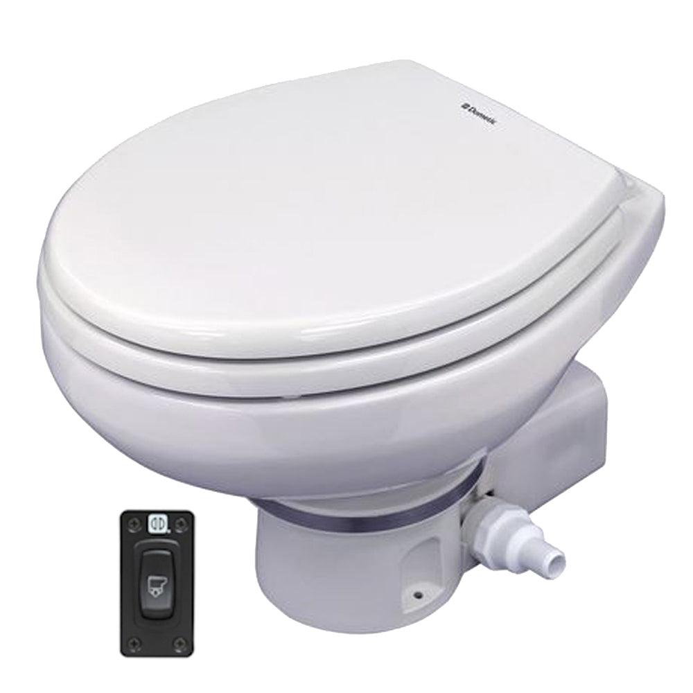Dometic MasterFlush 7260 Macerator Toilet - 12V - White - Boat Gear USA