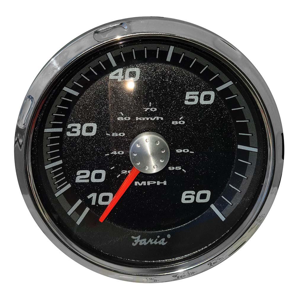 Faria 4" Speedometer - Atlantis Style - Boat Gear USA