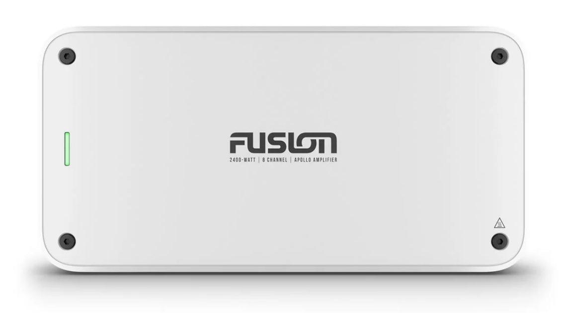 Fusion Apollo 8 Channel Amplifier 2400 Watt 12v - Boat Gear USA