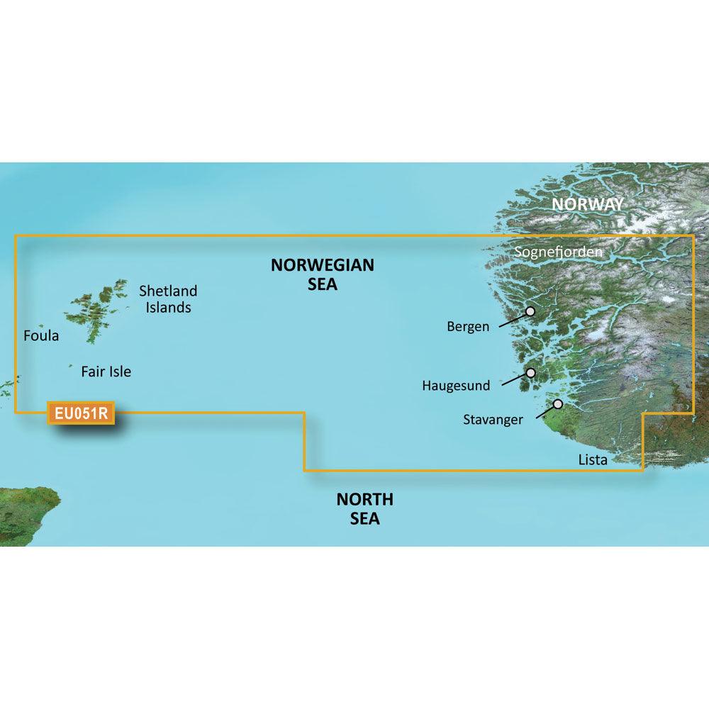 Garmin BlueChart® g3 HD - HXEU051R - Lista - Sognefjorden - microSD™/SD™ - Boat Gear USA