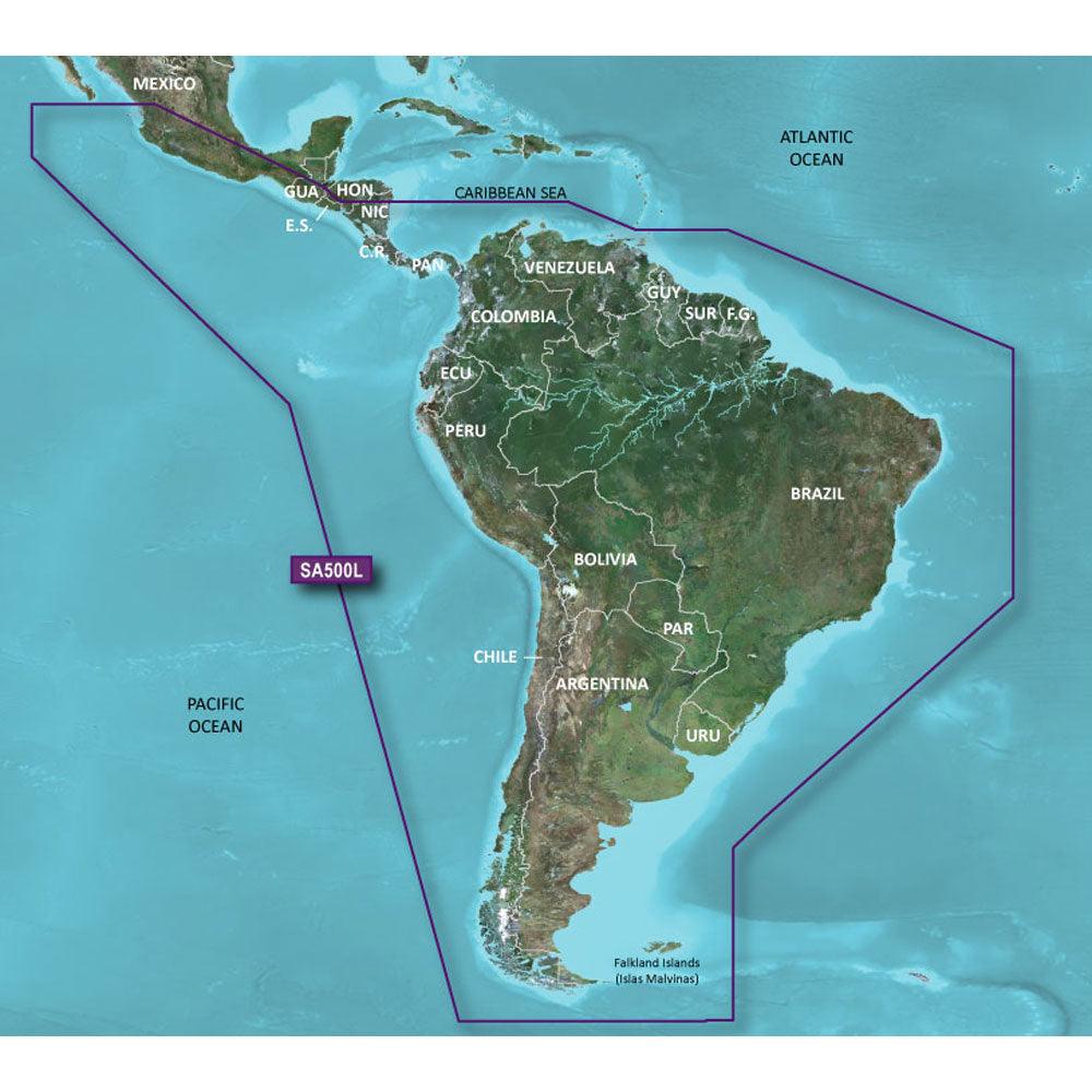 Garmin BlueChart® g3 HD - HXSA600X - South America - microSD™/SD™ - Boat Gear USA