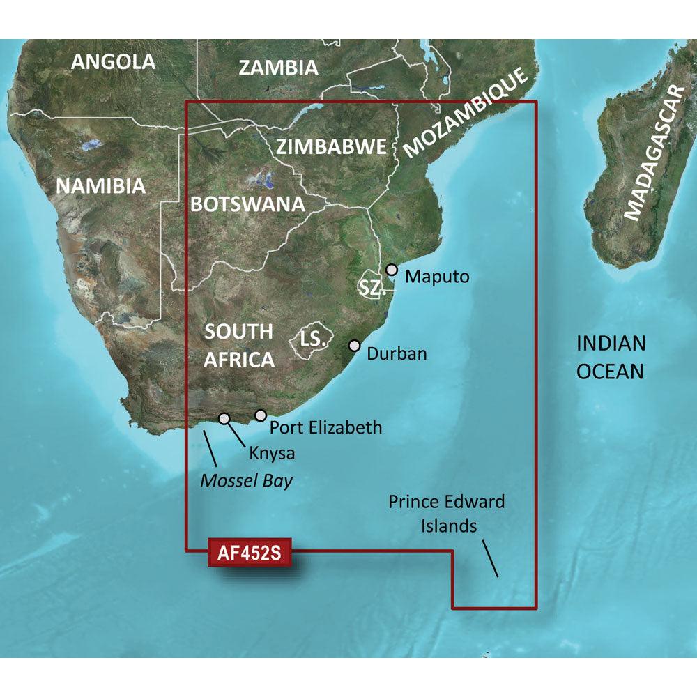 Garmin BlueChart® g3 Vision® HD - VAF452S - Knysna, SA to Beira, MZ - microSD™/SD™ - Boat Gear USA