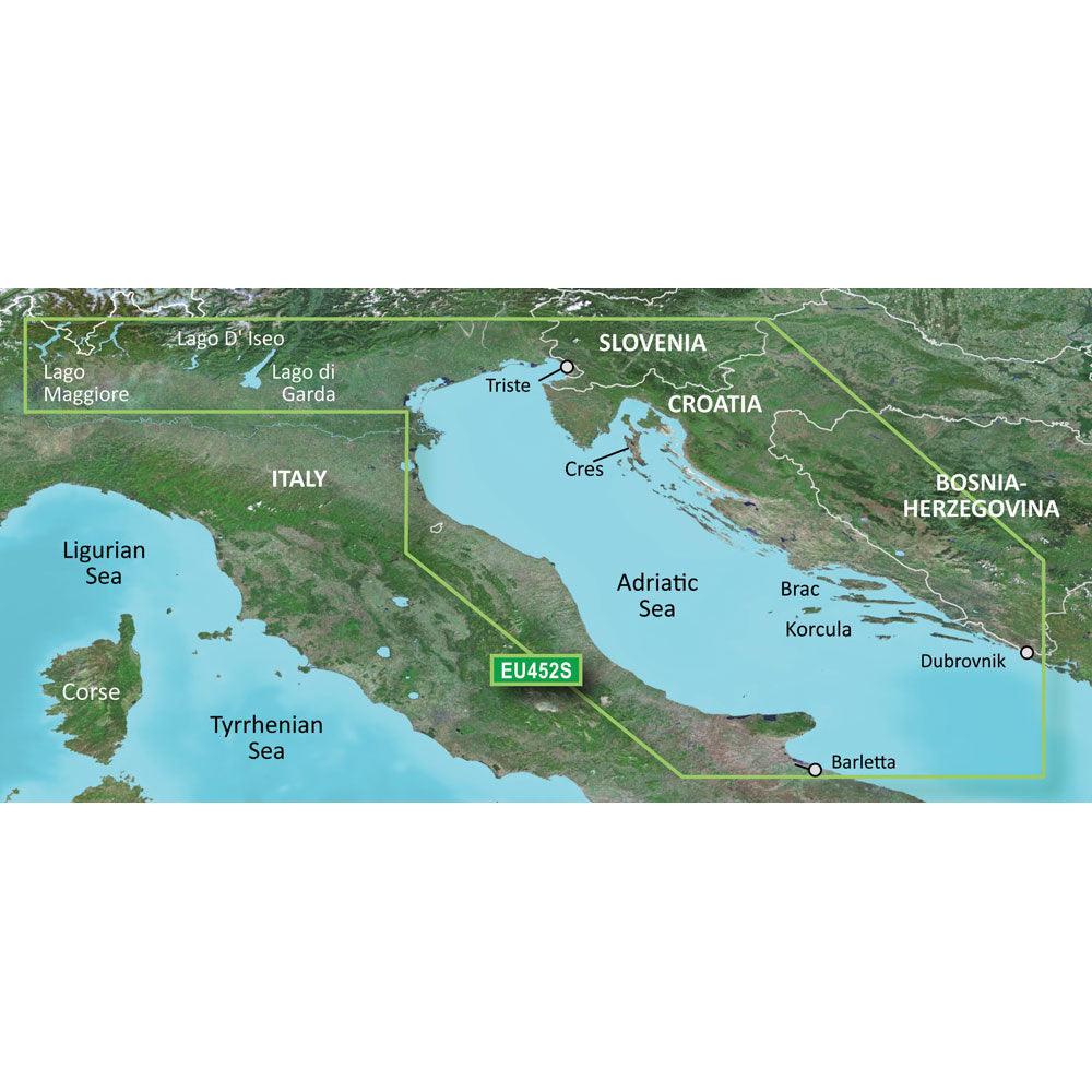 Garmin BlueChart® g3 Vision® HD - VEU452S - Adriatic Sea, North Coast - microSD™/SD™ - Boat Gear USA