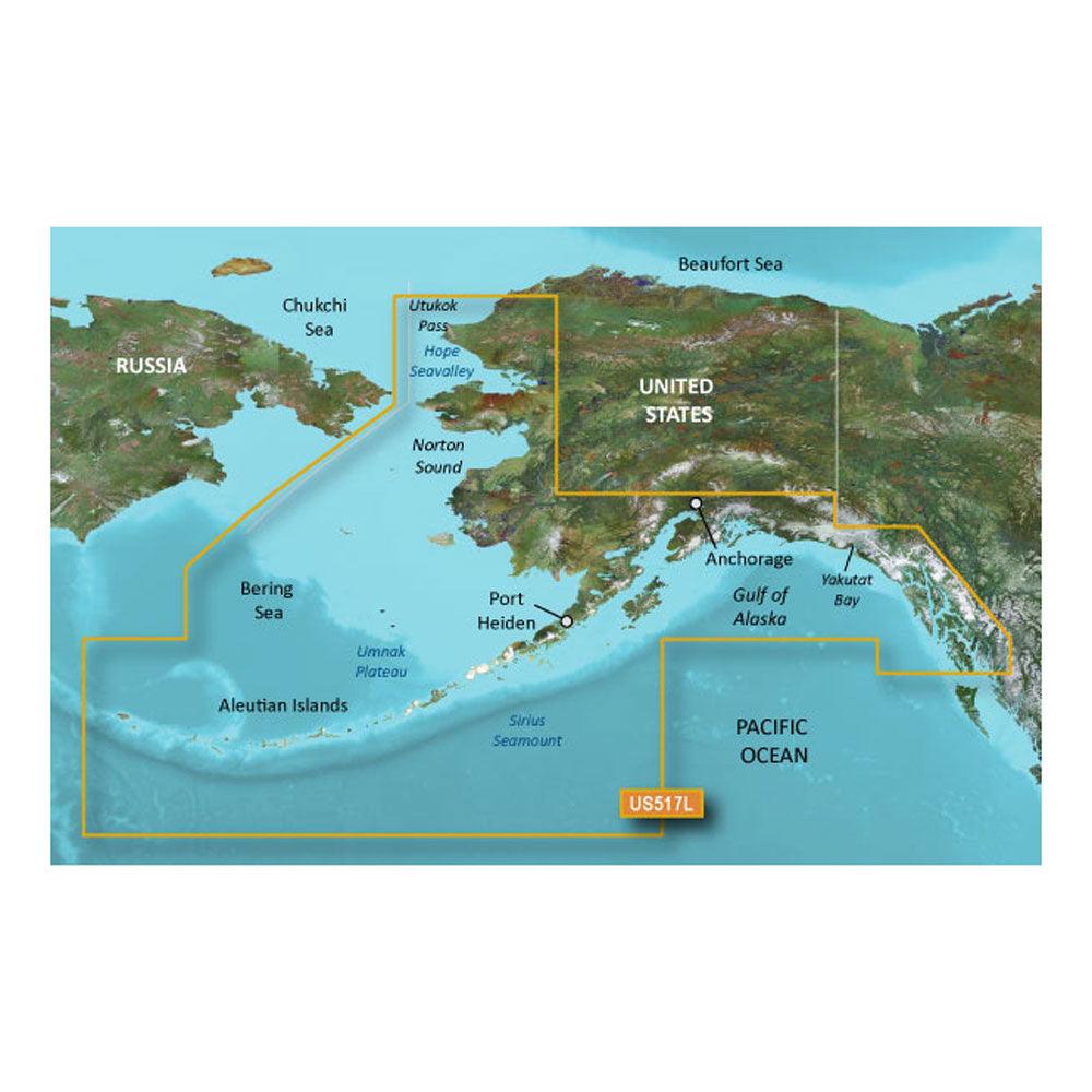 Garmin BlueChart® g3 Vision® HD - VUS517L - Alaska South - microSD™/SD™ - Boat Gear USA