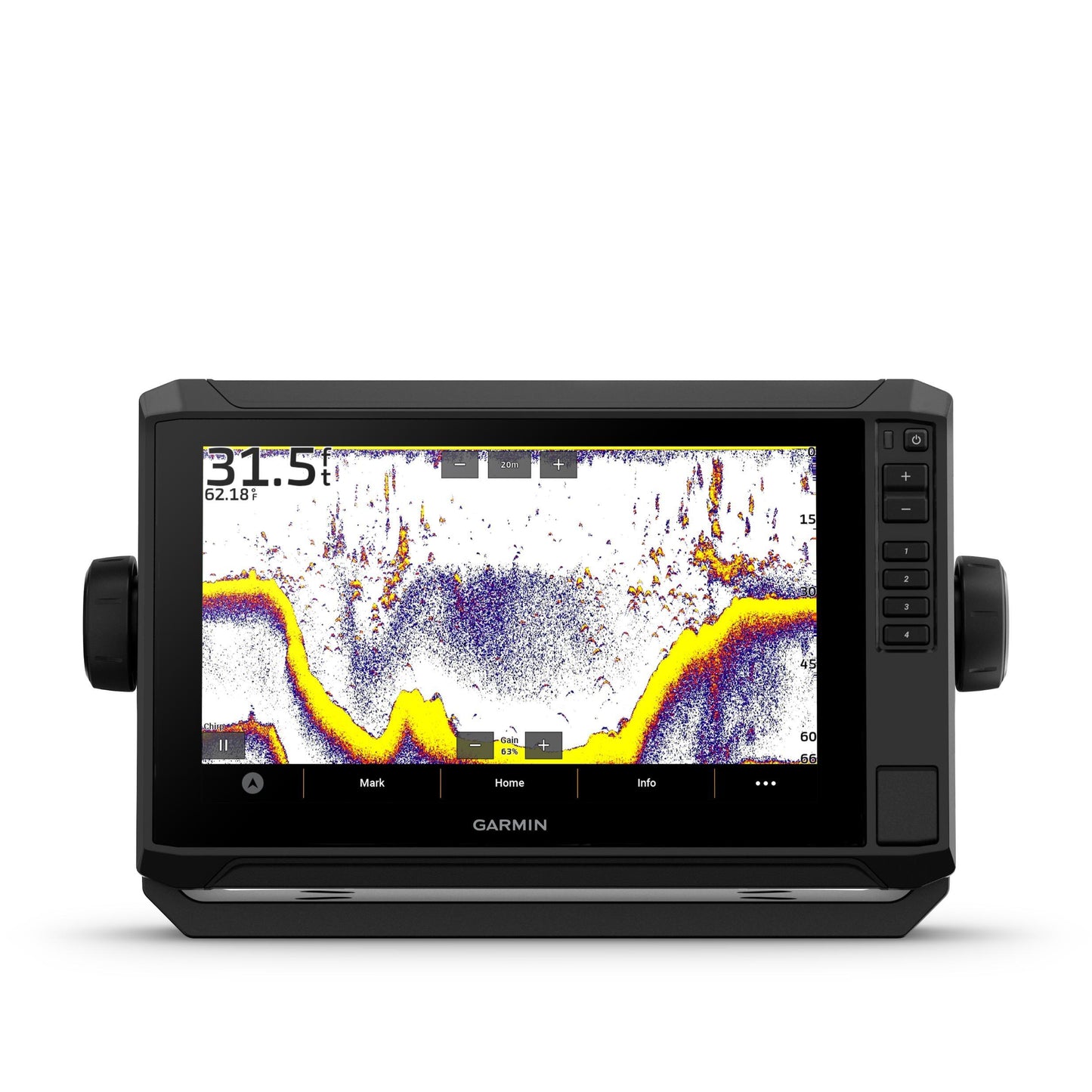 Garmin ECHOMAP UHD2 93sv US Lakes and Rivers GN+ No Transducer - Boat Gear USA