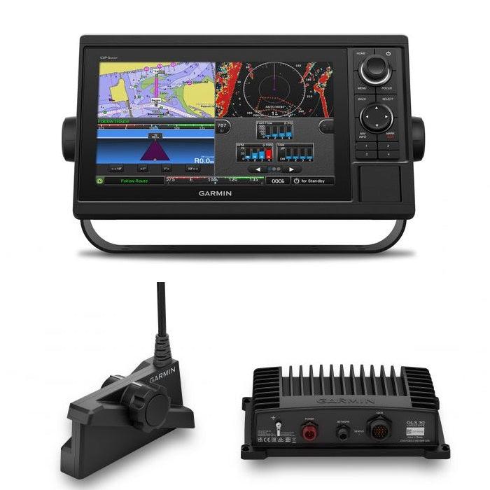 Garmin GPSMAP1022 10" Plotter LIVESCOPE Plus Bundle Worldwide Basemap - Boat Gear USA