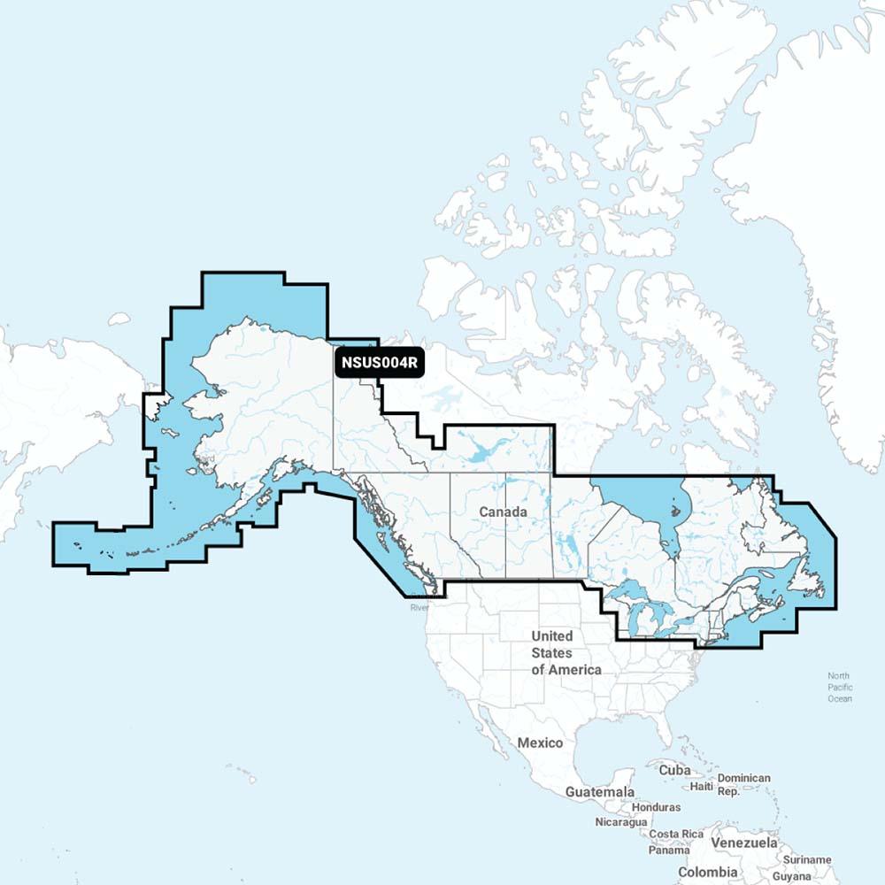 Garmin Navionics+™ NSUS004R Canada & Alaska - Boat Gear USA