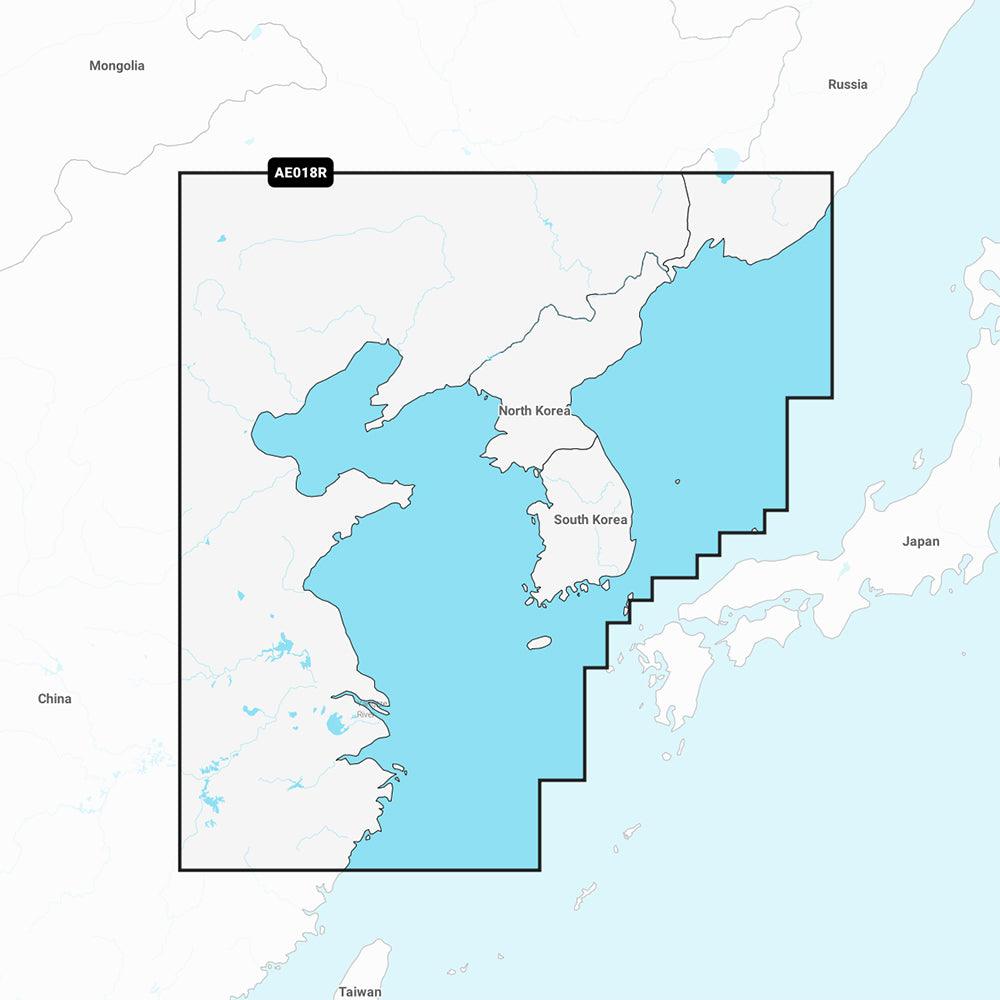 Garmin Navionics Vision+ NVAE018R - Yellow Sea- Marine Chart - Boat Gear USA