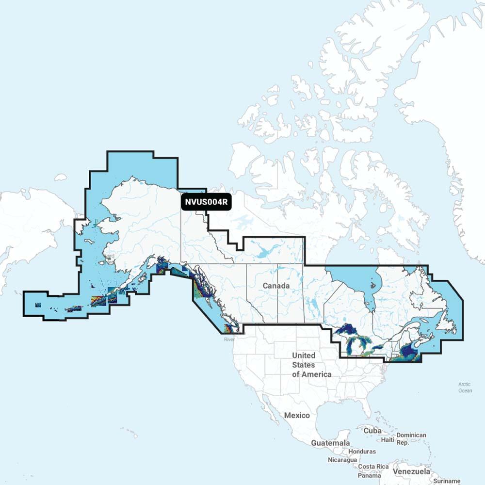 Garmin Navionics Vision+™ NVUS004R Canada & Alaska - Boat Gear USA