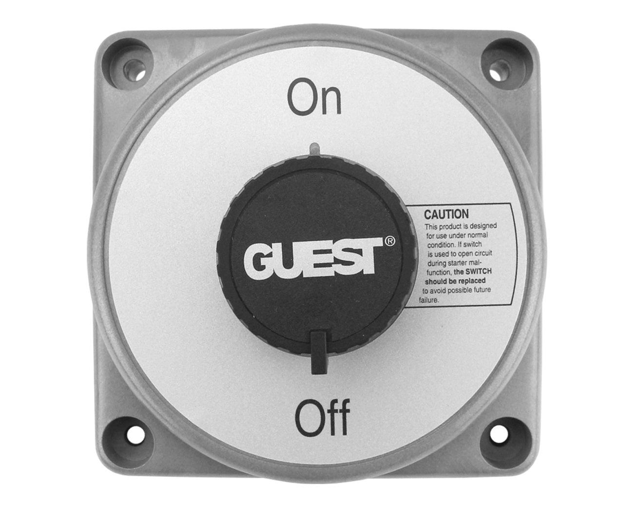Guest 2303a Battery Switch Heavy Duty On/off Switch - Boat Gear USA