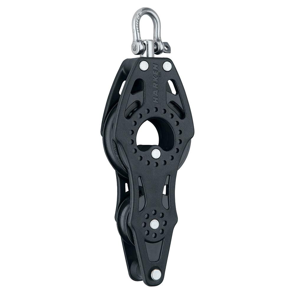 Harken 57mm Carbo Air Fiddle Block w/Swivel & Becket - Fishing - Boat Gear USA