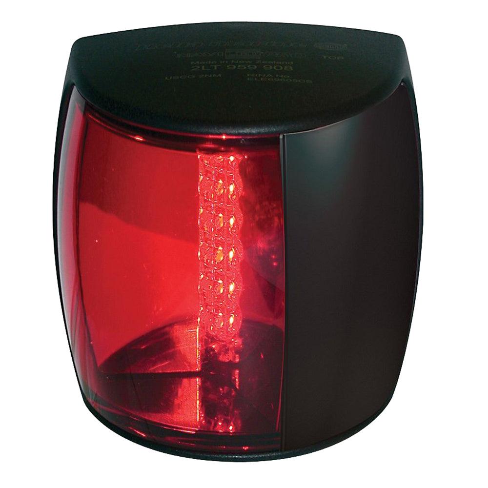 Hella Marine NaviLED PRO Port Navigation Lamp - 2nm - Red Lens/Black Housing - Boat Gear USA