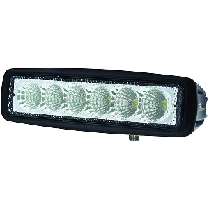 Hella Marine Value Fit Mini 6 LED Flood Light Bar - Black - Boat Gear USA