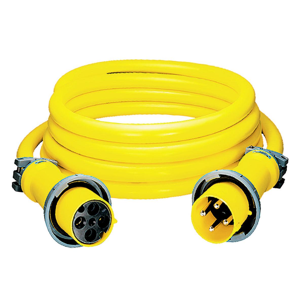 Hubbell Cs75it5 100a 4 Wire 75' 120/208v Shore Cord - Boat Gear USA
