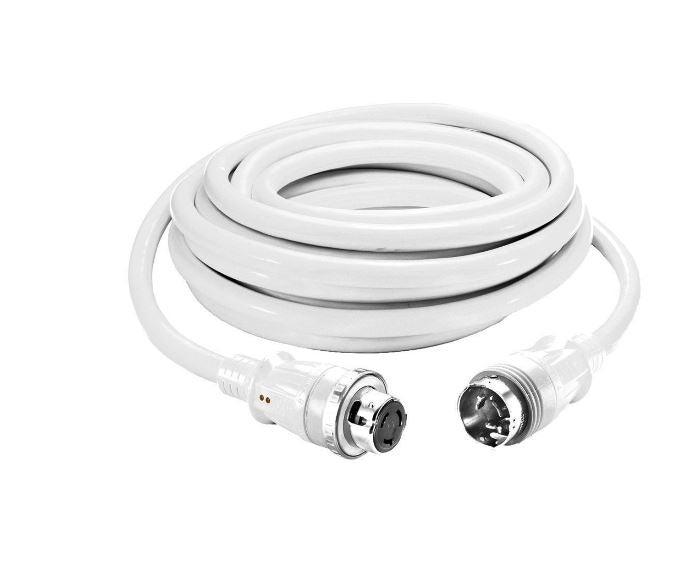 Hubbell Hbl61cm52wled 50a 250v 50' Cordset White - Boat Gear USA