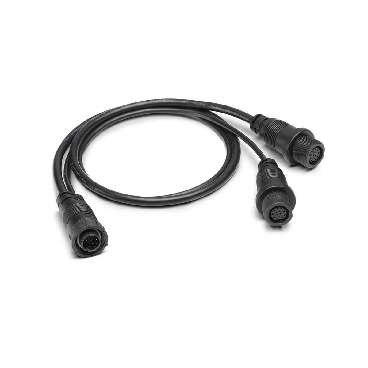 Humminbird 14-m-id-sidb-y Y-cable - Boat Gear USA