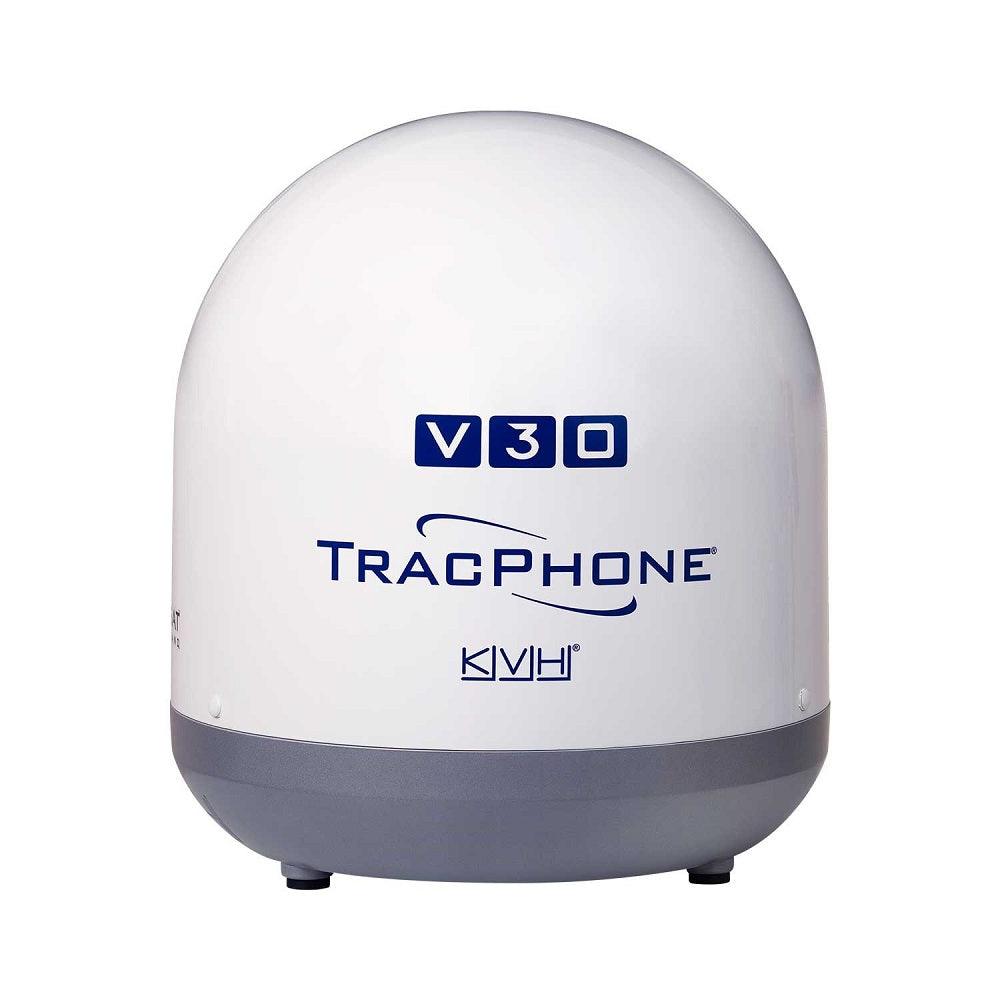 Kvh Tracphone V30 System With Dc-bdu - Boat Gear USA