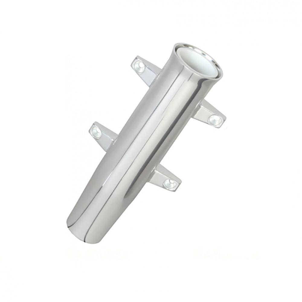 Lee's Aluminum Side Mount Rod Holder - Tulip Style - Silver Anodize - Boat Gear USA