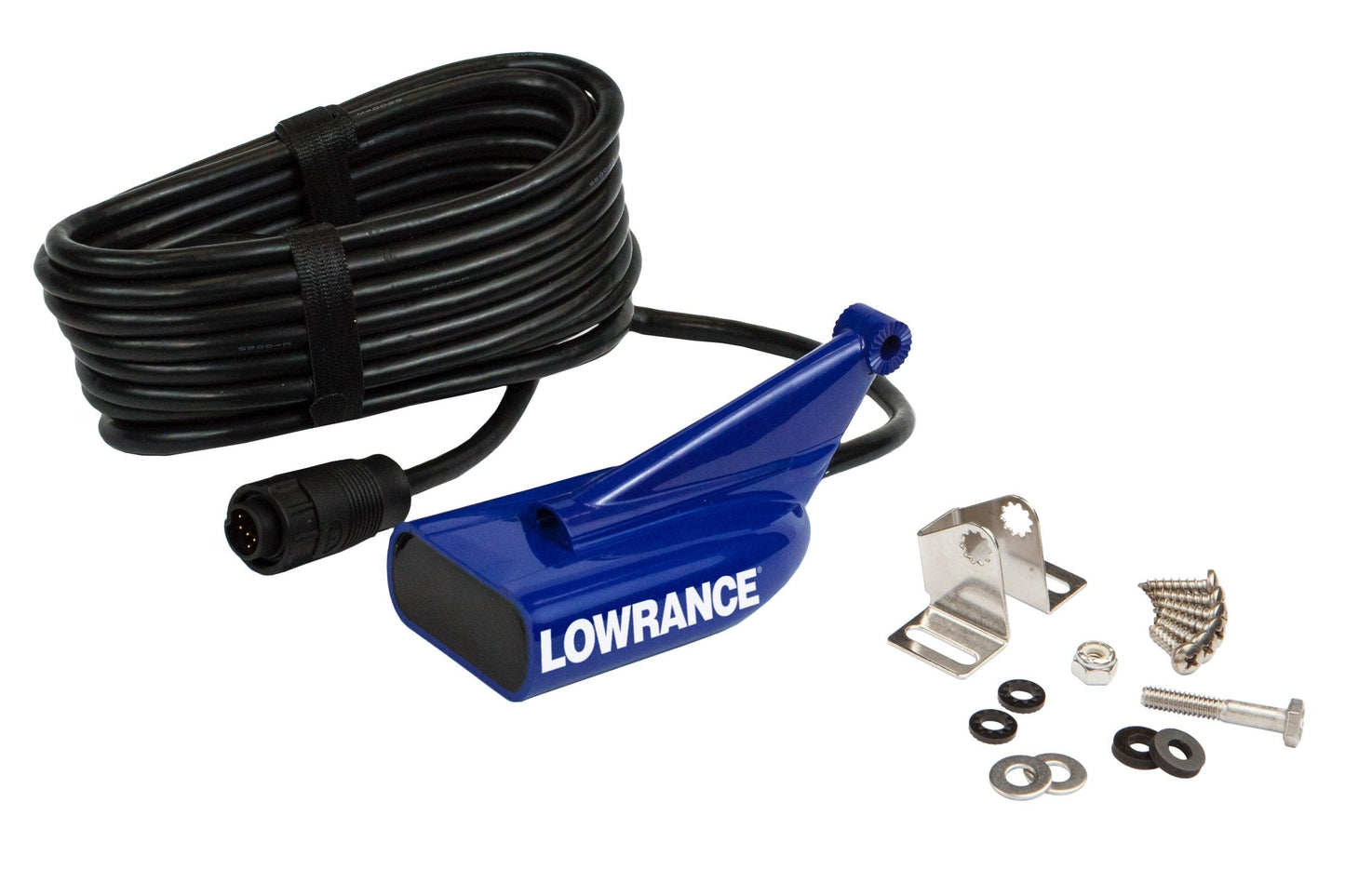Lowrance 83/200/455/800khz Hdi Transom Mount Transducer 9-pin - Boat Gear USA