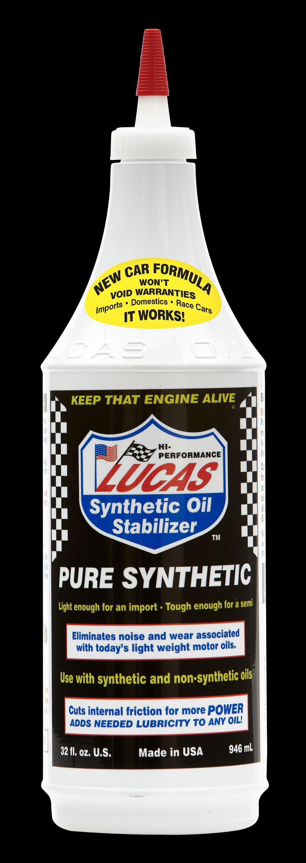 LUCAS OIL - SYN HD OIL STABLZR QUART - 10130 - Boat Gear USA