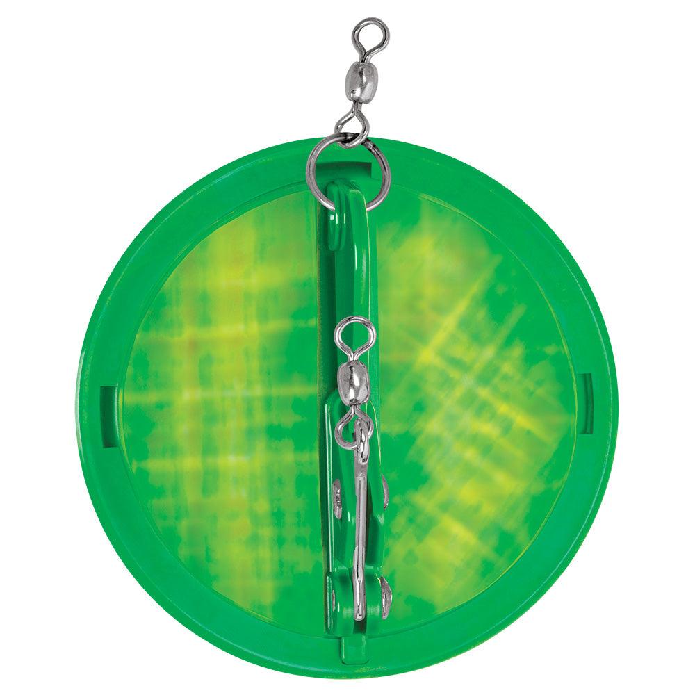 Luhr-Jensen 2-1/4" Dipsy Diver - Kelly Green/Silver Bottom Moon Jelly - Boat Gear USA