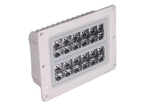 Lumitec Maxillume H120 Flood White LED Flush mount White Housing 12/24v - Boat Gear USA