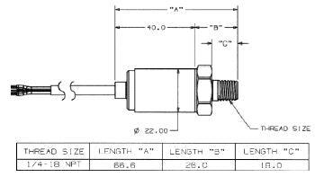 Maretron 0-50 Psi Transducer - Boat Gear USA