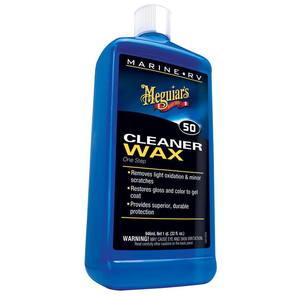 Meguiar's #50 Boat/RV Cleaner Wax - Liquid 32oz - Boat Gear USA