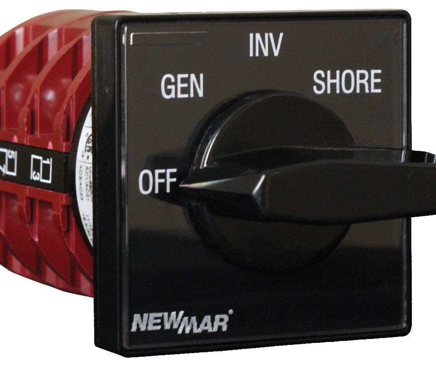 Newmar Ss Switch 7.5 Inv 7.5kw Ac Selector Switch 023-2206-0 - Boat Gear USA