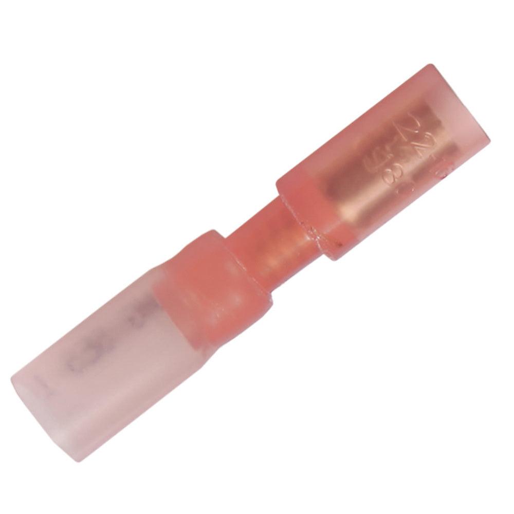 Pacer 22-18 AWG Heat Shrink Female Bullet Terminal - 3 Pack - Boat Gear USA