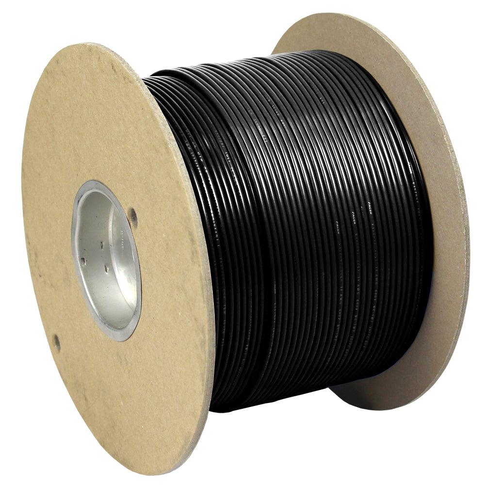 Pacer Black 10 AWG Primary Wire - 1,000' - Boat Gear USA