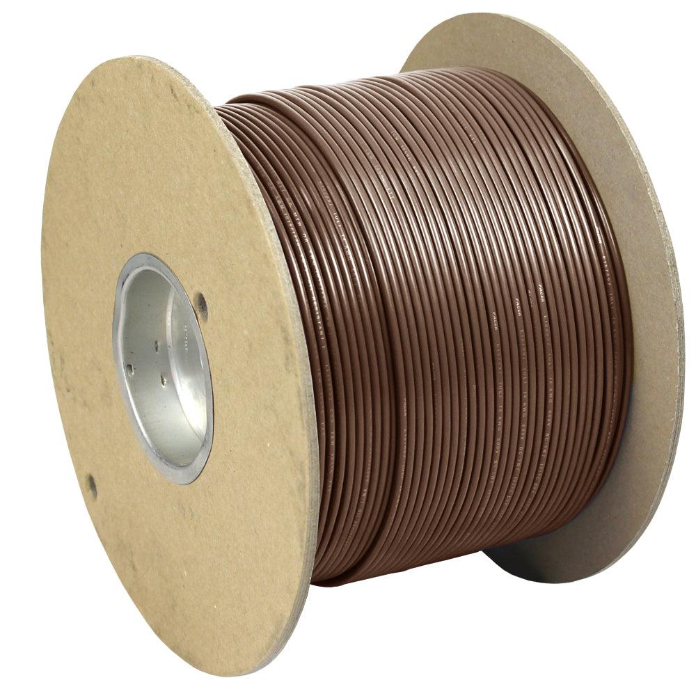 Pacer Brown 10 AWG Primary Wire - 1,000' - Boat Gear USA