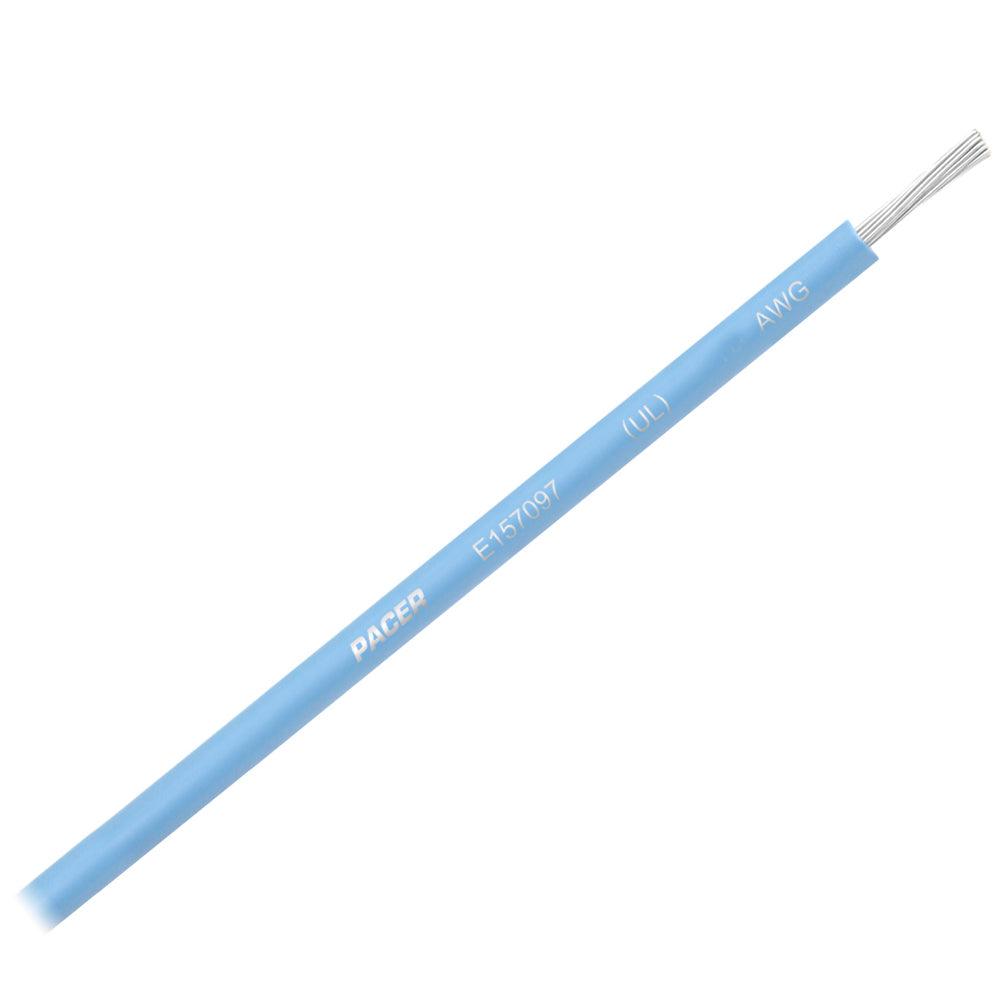 Pacer Light Blue 14 AWG Primary Wire - 18' - Boat Gear USA