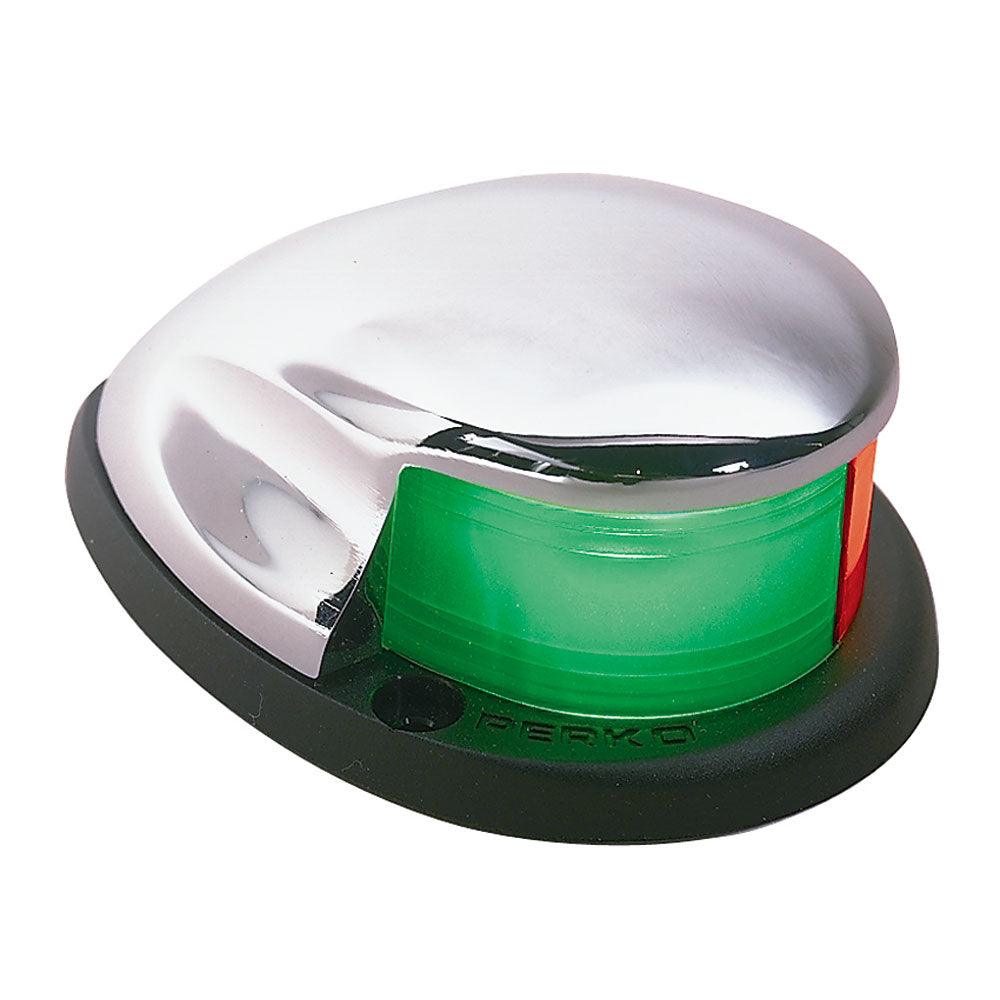 Perko Bi-Color Bow Light Chrome Plated - Boat Gear USA