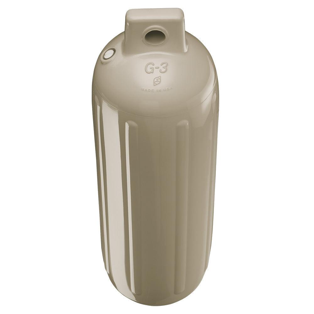 Polyform G-3 Twin Eye Fender 5.5" x 19" - Sand - Boat Gear USA