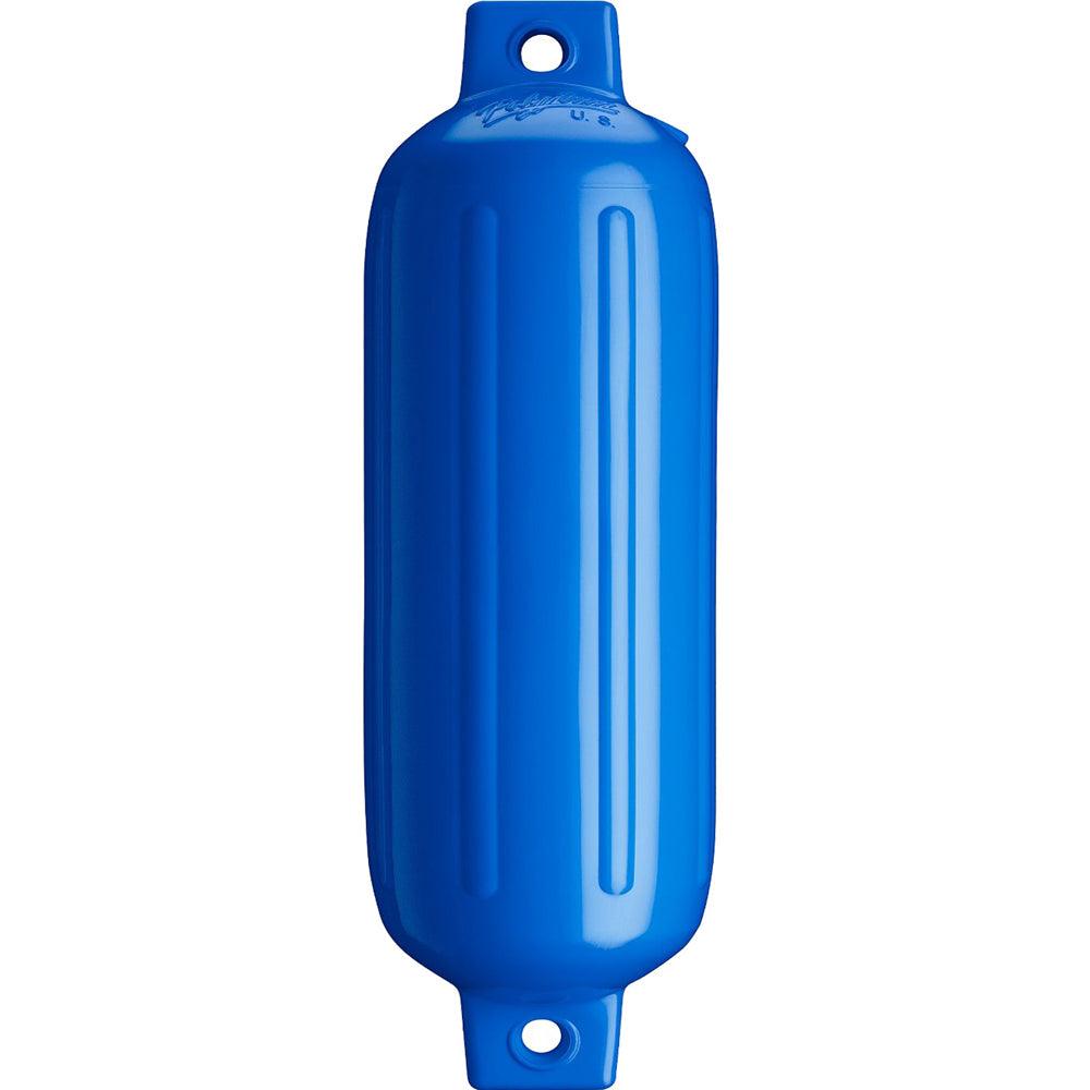 Polyform G-4 Twin Eye Fender 6.5" x 22" - Blue - Boat Gear USA