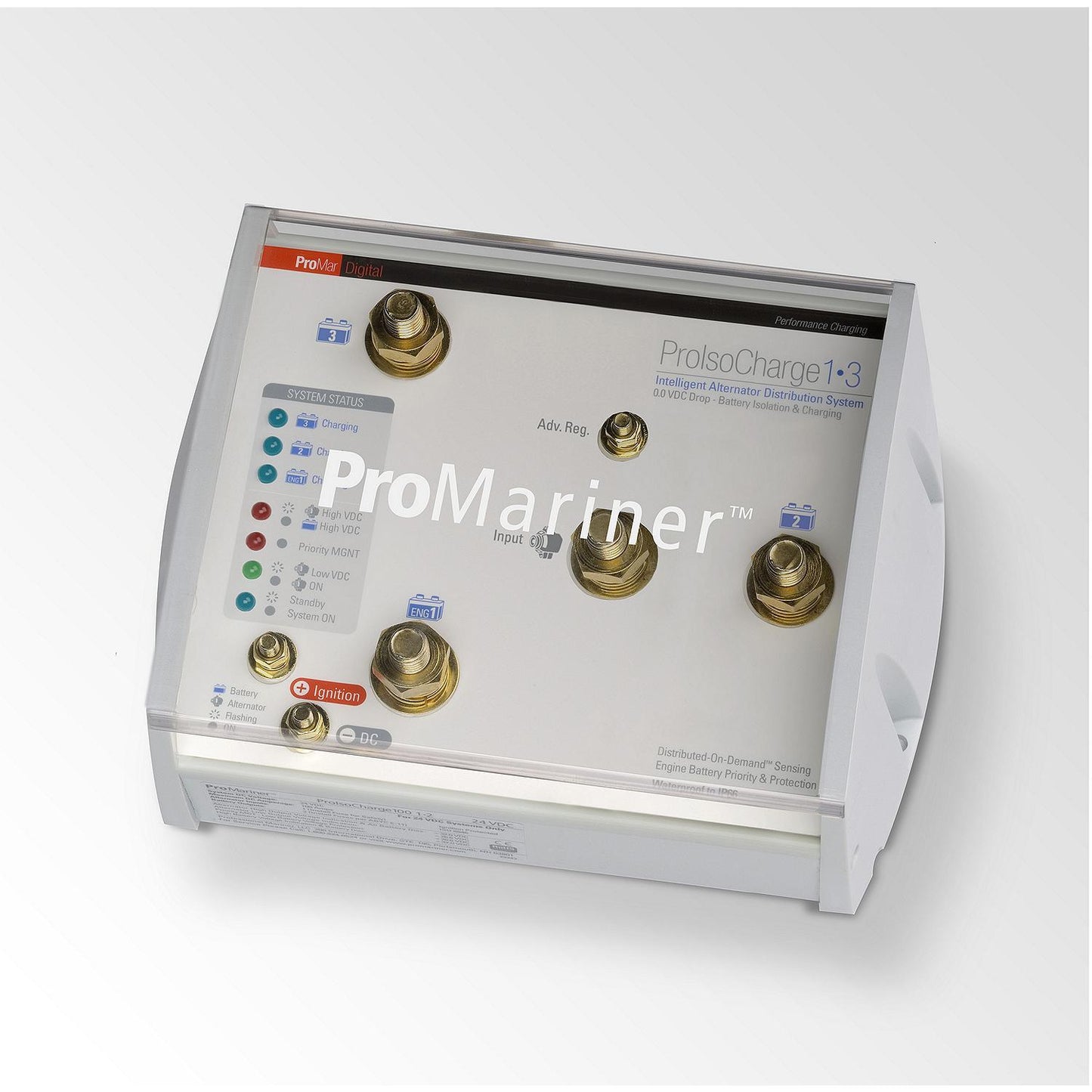 Promariner Proisocharge 150 0 Voltage Loss Isolator 24v 1 Alternator 3 Batteries - Boat Gear USA