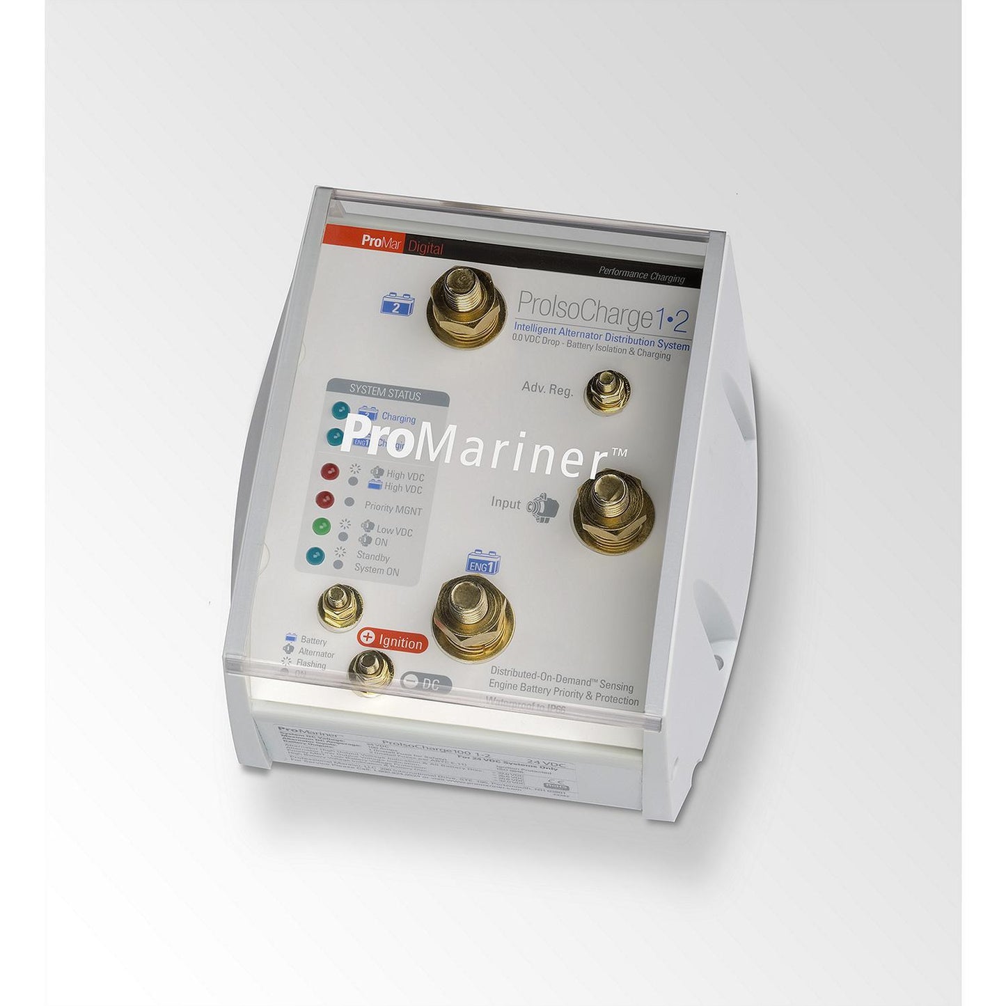 Promariner Proisocharge 180 0 Voltage Loss Isolator 12v 1 Alternator 2 Batteries - Boat Gear USA
