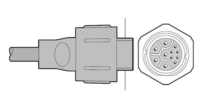 Raymarine A102150 5m Cable Extension For Cp450c - Boat Gear USA