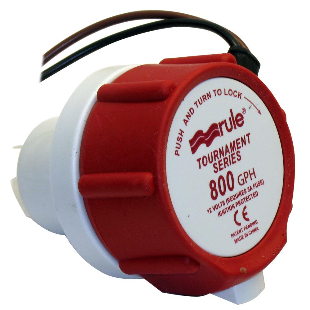 Rule 46DR Replacement Motor Cartridge f/Tournament Series - 800GPM/12V - Boat Gear USA