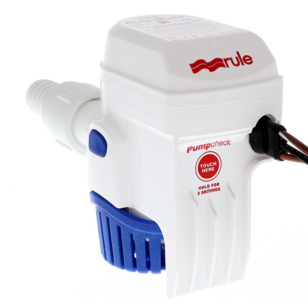 Rule Rule-Mate® 500 Fully Automated Bilge Pump - 12V - Boat Gear USA