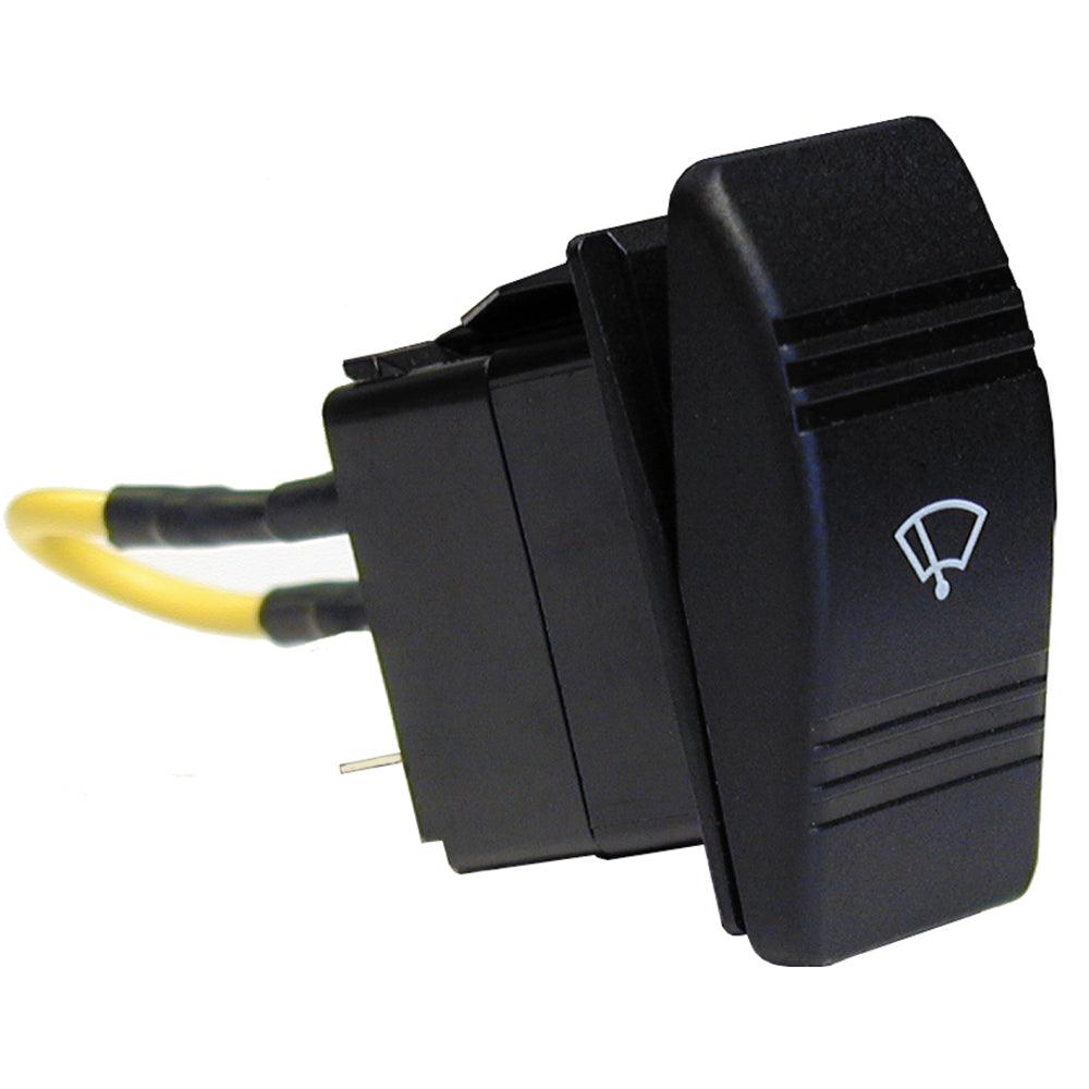 Schmitt Marine Wiper Switch - 3-Position Rocker - Boat Gear USA