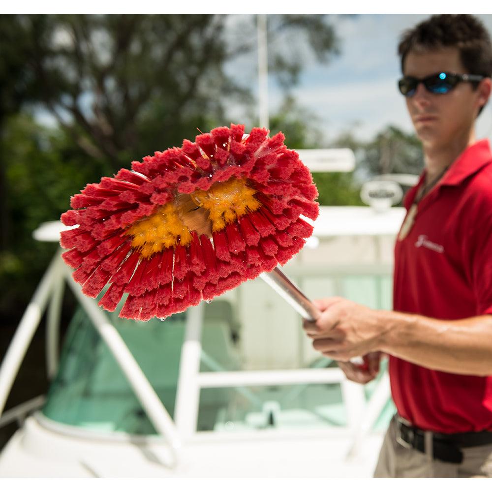 Shurhold 6" Combo Deck Brush - Soft & Medium - Boat Gear USA
