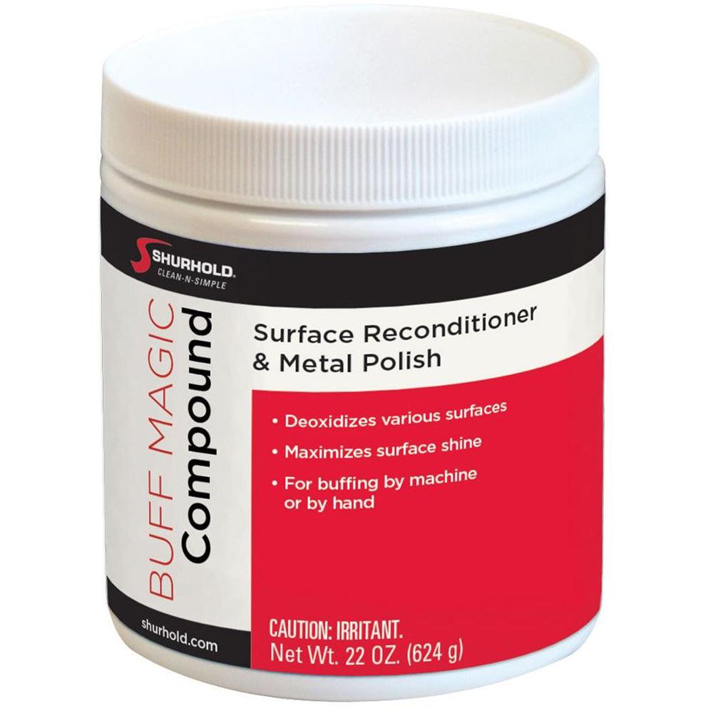 Shurhold Buff Magic Compound Surface Reconditioner & Metal Polish - 22oz - Boat Gear USA