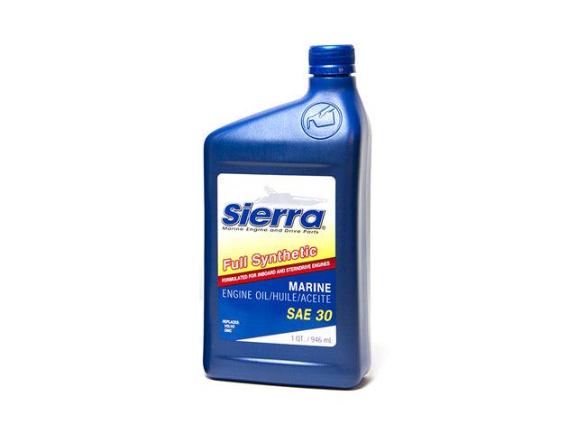 SIERRAMARINE - FULL SYNTHETIC ENGINE OIL SAE 30 - - 18-9410-2 - Boat Gear USA