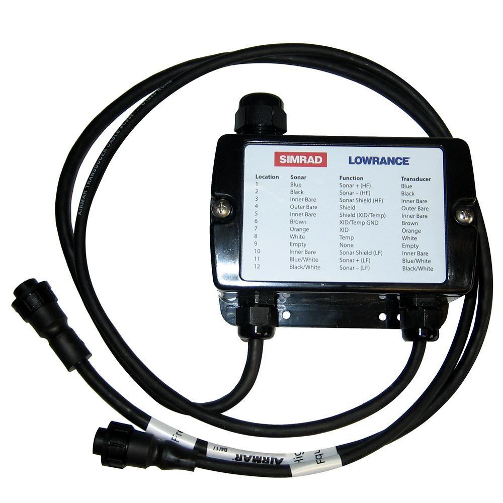 Simrad 000-13262-001 Junction Box With Pigtails For Chirp - Boat Gear USA