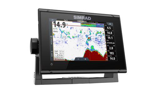 Simrad GO7 XSR 7" Plotter No Ducer C-Map Discover microSD - Boat Gear USA